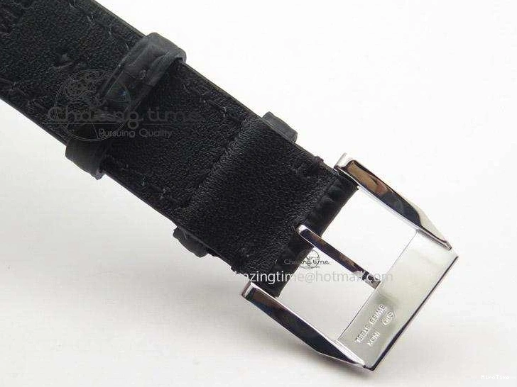MIROTIME 0721 Mark XVII 1:1 MK Maker Best Edition SS Black Dial On Black Leather Strap A Sporty 7372
